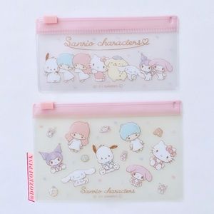 Sanrio Characters Set of 2 Multi Purpose Fastener Cases